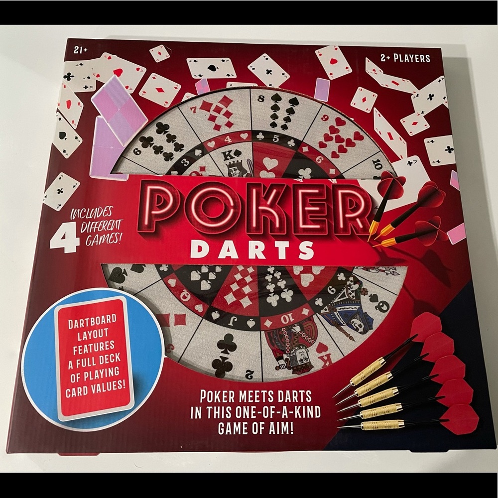 Poker Darts Game